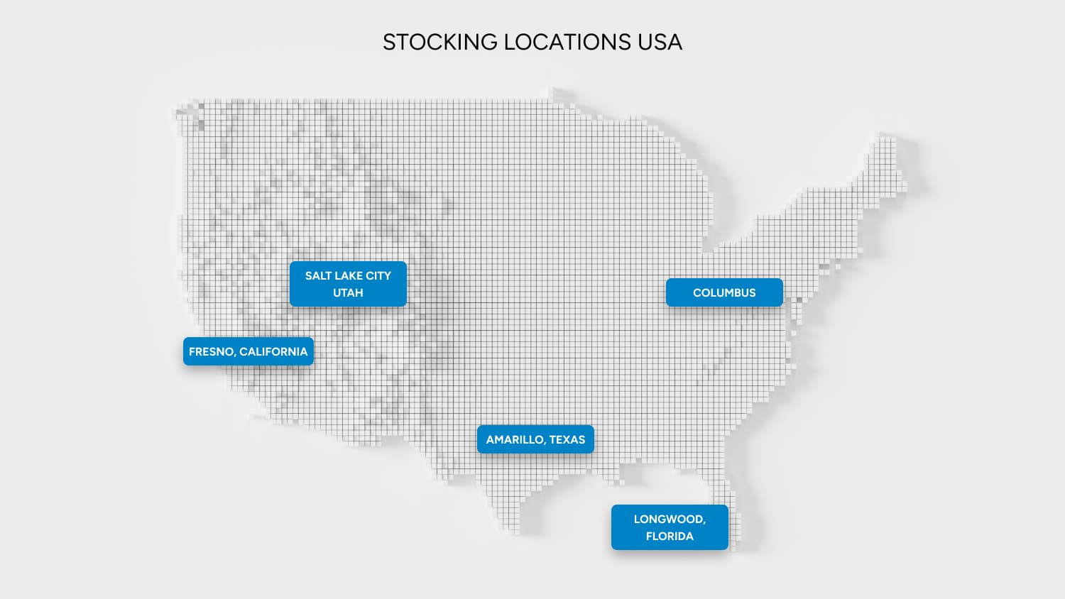 Shakti Pumps USA stocking locations